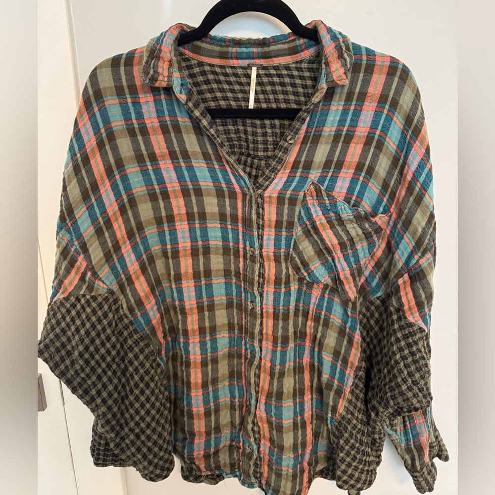 Free People Flannel Shirt